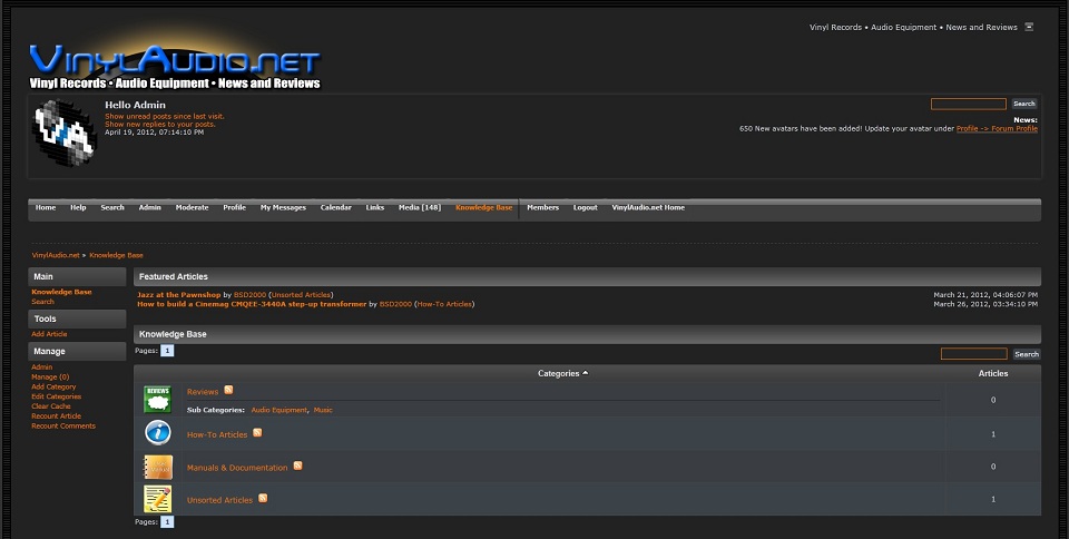 Two New Forum Features: Link Exchange and Knowledge Base